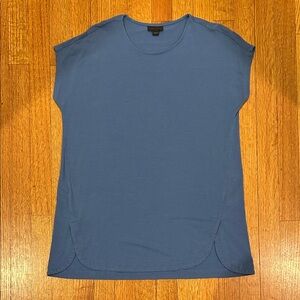 J. Jill Slate Blue Muscle Tee Size Small
